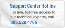 Support Center Hotline